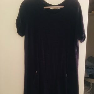 Kenar, Blue TShirt Dress, Size XL